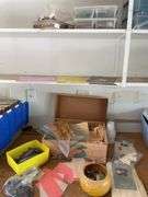 Large lot of stained glass pieces/ parts