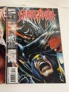 (6) Marvel Sabertooth Comics