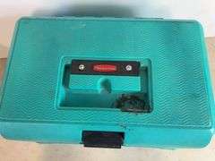 Rubbermaid step stool and LED grow light