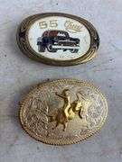 (8) miscellaneous belt buckles - see photos