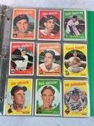 1959 Topps 180+ Card Lower Grade Starter Set With Stars - F to VG