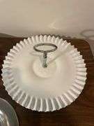 Assortment of glass serving dishes