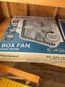 (2) Box fans - in boxes