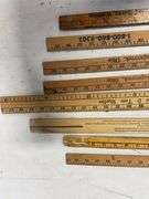 (8) local and other yard sticks - see photos