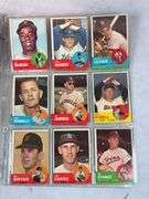 1963 Topps BB 50 Card Lot - Nice - EX- to EXMT