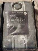 (2) Sets of 84” Blackout Curtains (NIB)