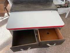 Enameltop stand - 28x22x34