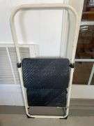 Drying rack & shoe rack, Cosco step stool & (2) wooden bench