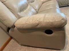 Matching couch and loveseat - loveseat worn - see photos