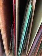 Large amount of stained glass pieces - large pieces are 24x26