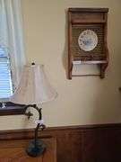 Electric Lamp & boutique wash board