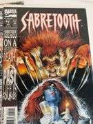 (6) Marvel Sabertooth Comics