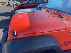 2015 Orange 4D Jeep Wrangler
