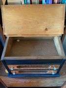 Vintage J&P coats sewing box