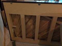 Young piano with bench seat