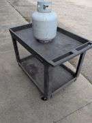 Craftsman utility cart with propane tank
