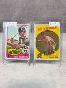 Bill Mazeroski - Topps 1959 #415 and 1965 #95 - Both EX+