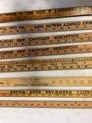 (8) local and other yard sticks - see photos