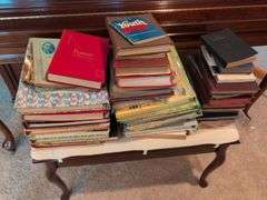 Song books, music sheets, and more