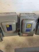 Antique electrical safety switch boxes and other electrical boxes