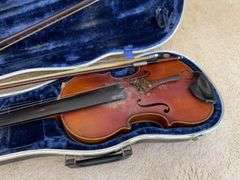 Violin (needs repair) with Case