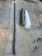 Roll of foam mat, fiber wrap