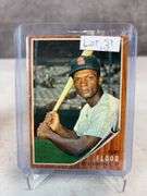 1962 Topps BB 2 Card HI-# Lot - #590 Flood, #548 Del Greco - Botth NM