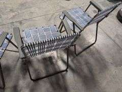 (4) matching outdoor folding chairs