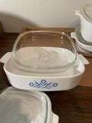 Set of (4) Corning Ware baking dishes