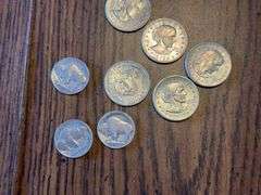 1979 Liberty Dollar Coins and 1936-1937 Buffalo Nickels