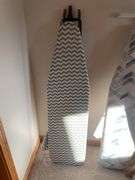 (2) ironing boards and coat tree
