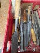 Assortment of chisels