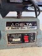 Delta 4" belt/6" disc sander with extra sanding belt
