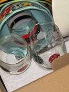 Assortment of Pioneer Woman Bowls and Other Glassware