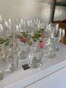 Large lot of Ohio state cups, flower cups & goblets