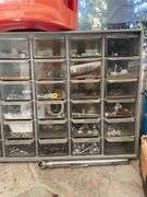 (2) fastener organizers & nails, screws & more