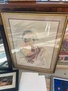 Lot of wall decor including frames mirror, framed landscape photos & landscape pictures