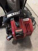 Craftsman 2-cycle 25cc backpack blower - works - shoulder strap ripped