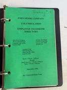 John Deere employee directory - Columbus, Ohio & small John Deere signs