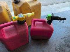 (5) gas cans - see photos