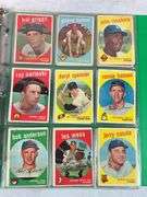 1959 Topps 180+ Card Lower Grade Starter Set With Stars - F to VG