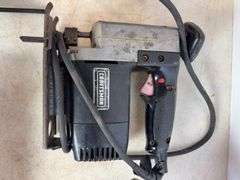 Craftsman jig saw, Black and Decker router, router bits, and trim router