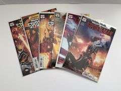 (6) Marvel Miles Morales Spiderman Comics (#’s 3, 4, 5, 6, 7, and 11)