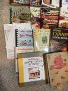 Large lot of cookbooks including southern living & others
