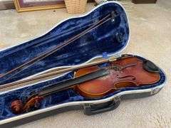 Violin (needs repair) with Case