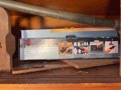 Buffalo dental dental press, detail sander, folding military shovel & more