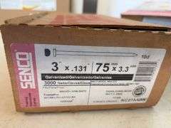 Senco nail gun and framing nails