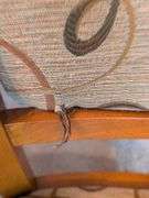 Matching dining table and (6) swivel chairs