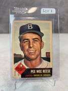 Pee Wee Reese - 1953 Topps #76 - Small Wrinkle - Presents Well