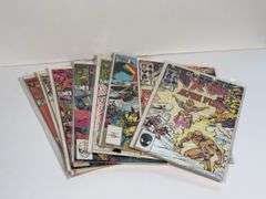 (8) X-Men Comic Books